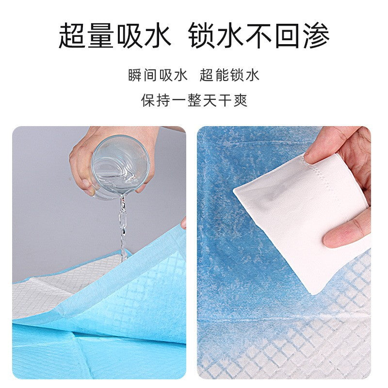 Dog urine pads, pet toilet deodorizing thick absorbent pads, 100 pieces, Teddy dog diapers, cat birthing pads, wholesale