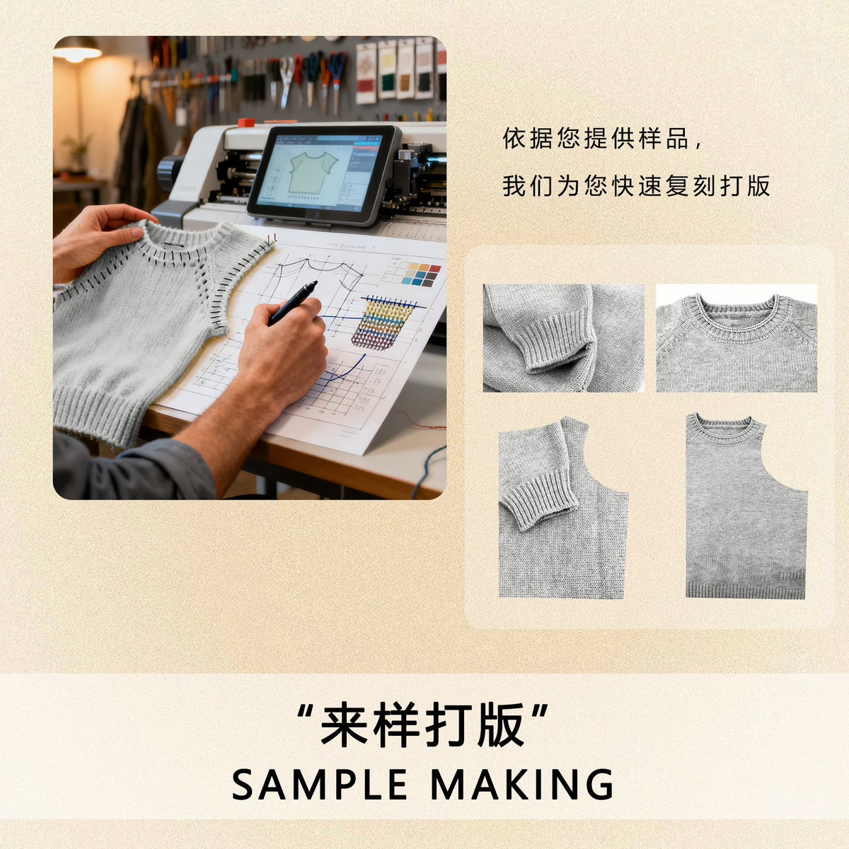 2025 Autumn and Winter European and American Christmas Pullover Jacquard Sweater Christmas Elk Snowflake Element Round Neck Knitted Couple Outfit