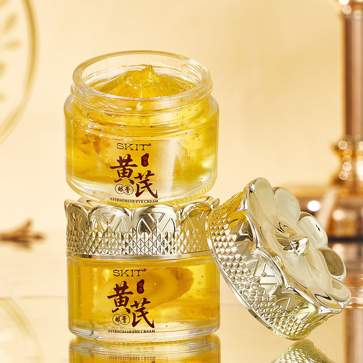 Skit Astragalus Eye Cream Skincare Products Moisturizing and Hydrating Eye Cream Wholesale Eye Cream Cosmetics Cross-Border Women's Astragalus Eye Cream Wholesale