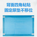 Dog Pee Pads with Adhesive Backing, Thickened, Absorbent, Disposable Pee Pads for Cats and Small Pets, with Adhesive Backing and Deodorizing Features