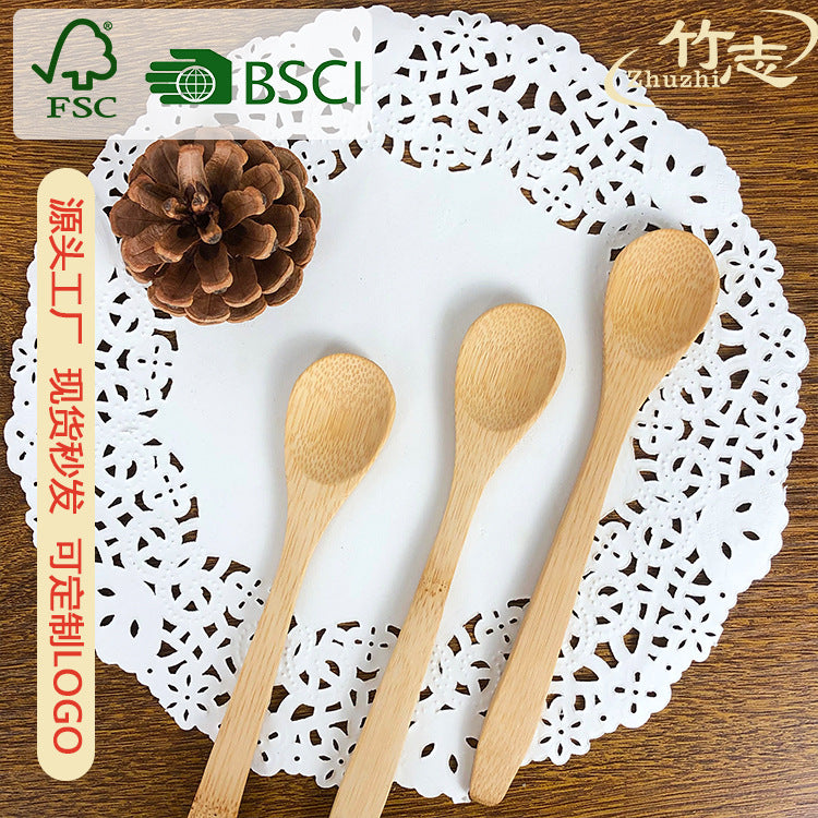 Natural Bamboo Spoon – Long Handle for Honey & Jam