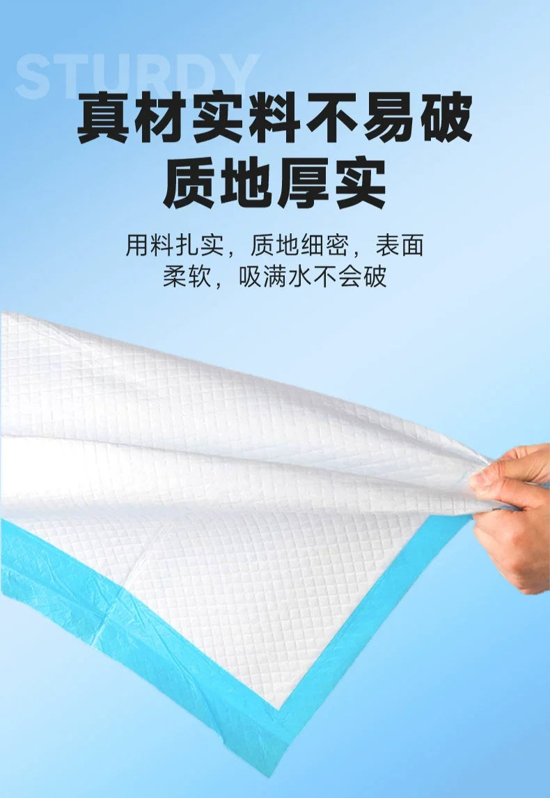Cross-border pet urine pads for dogs, thickened, deodorizing, absorbent, urine-proof pads for puppies, cat toilet training disposable pads