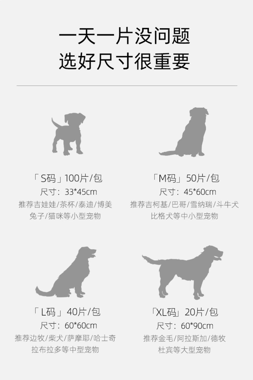 Dog Pee Pads with Adhesive Backing, Thickened, Absorbent, Disposable Pee Pads for Cats and Small Pets, with Adhesive Backing and Deodorizing Features