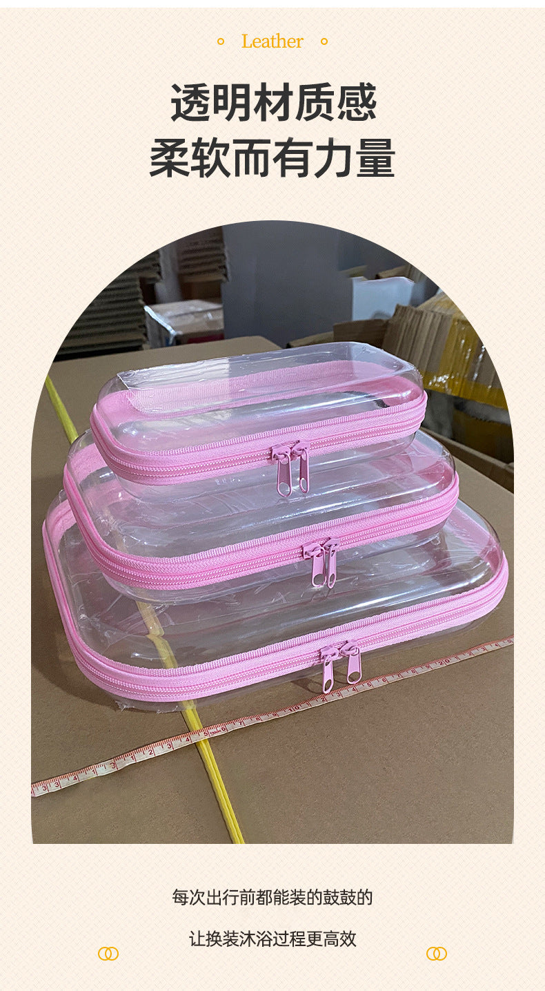Popular Pet Storage Box, Large-Capacity Travel Storage Bag, Multi-Purpose Three-Piece Set, Toiletry Bag, Cosmetics Storage Bag