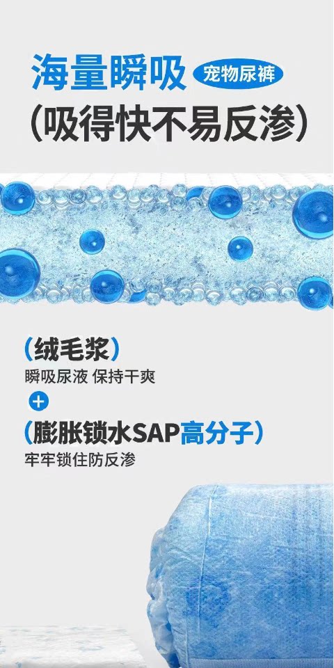 Dog Diapers Pet Diapers Teddy Diapers Pet Puppy Menstrual Pants Female Dog Physiological Pants Male Dog Universal