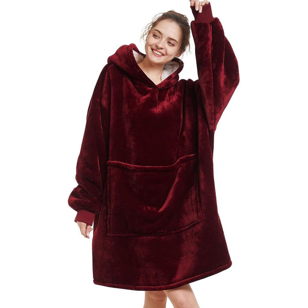 Amazon Hot Selling Autumn and Winter Flannel Double Layer Pajamas fleece-lined Warm Long Sleeve plus size Pet Bag Home Clothes