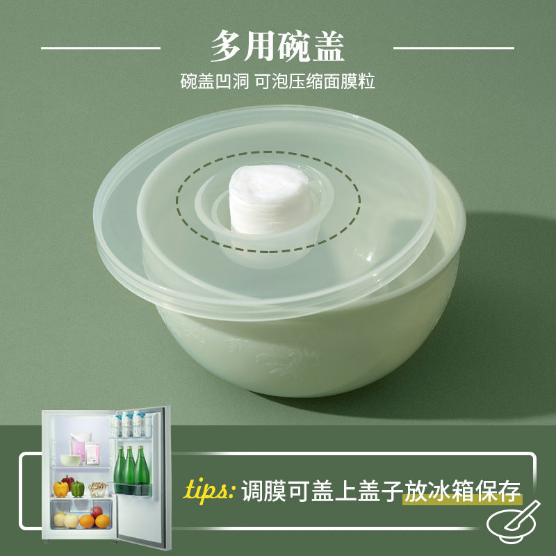 Keqi Makeup Set Bowl Mini DIY Mask Bowl Mixing Stick Homemade Mask Tool Beauty Bowl Waterproof Skin Care