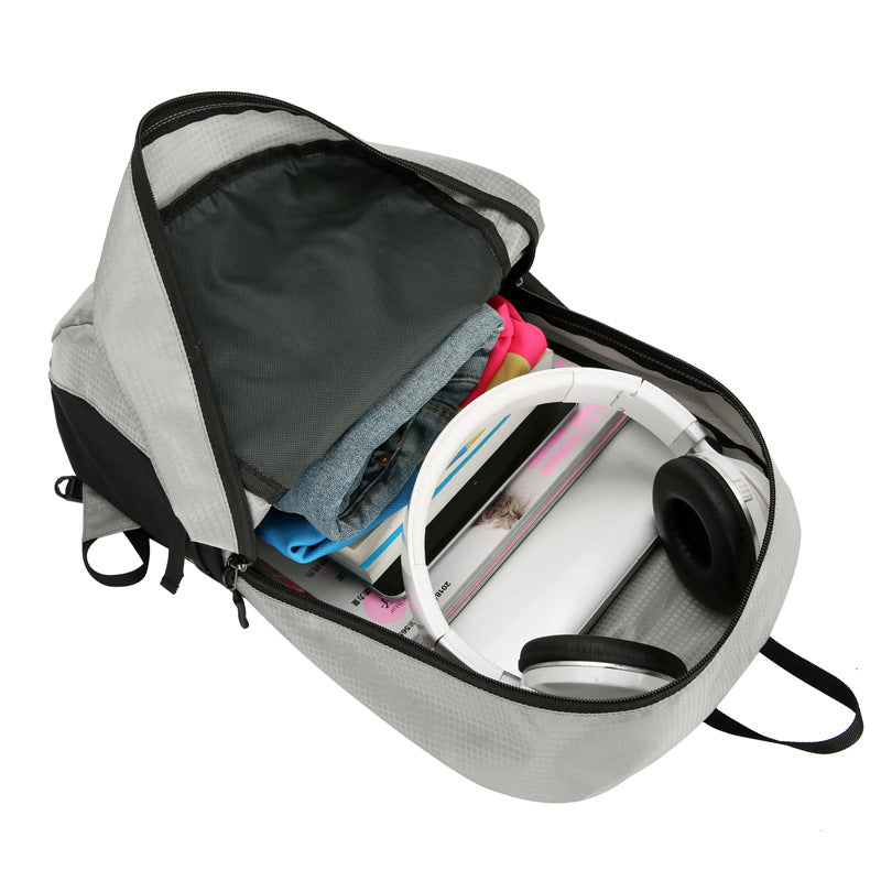 Cross-Border Outdoor Folding Backpack Waterproof Mountaineering Bag Backpack Folding Bag Outdoor Large Capacity Travel Backpack