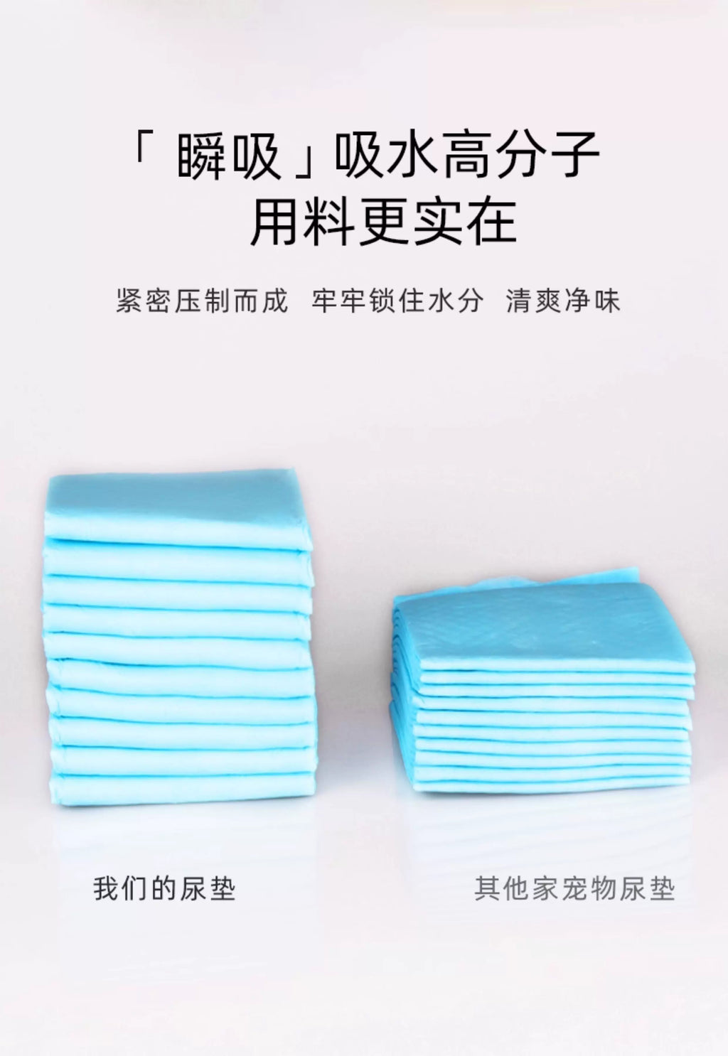 Dog urine pads, pet toilet deodorizing thick absorbent pads, 100 pieces, Teddy dog diapers, cat birthing pads, wholesale