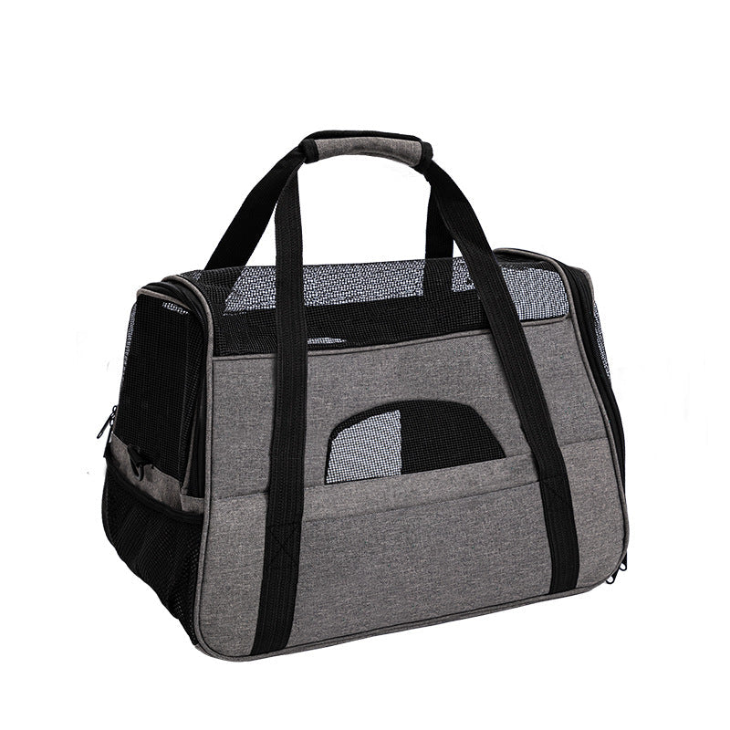 Amazon's New Pet Cat Carrier Bag, Portable Mesh Breathable Hand-Held Bag for Cats and Dogs, Universal Crossbody Shoulder Pet Bag for Outings