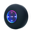 Portable Waterproof Bluetooth Speaker - LED, Suction Cup, Mini Wireless Shower & Outdoor Speaker