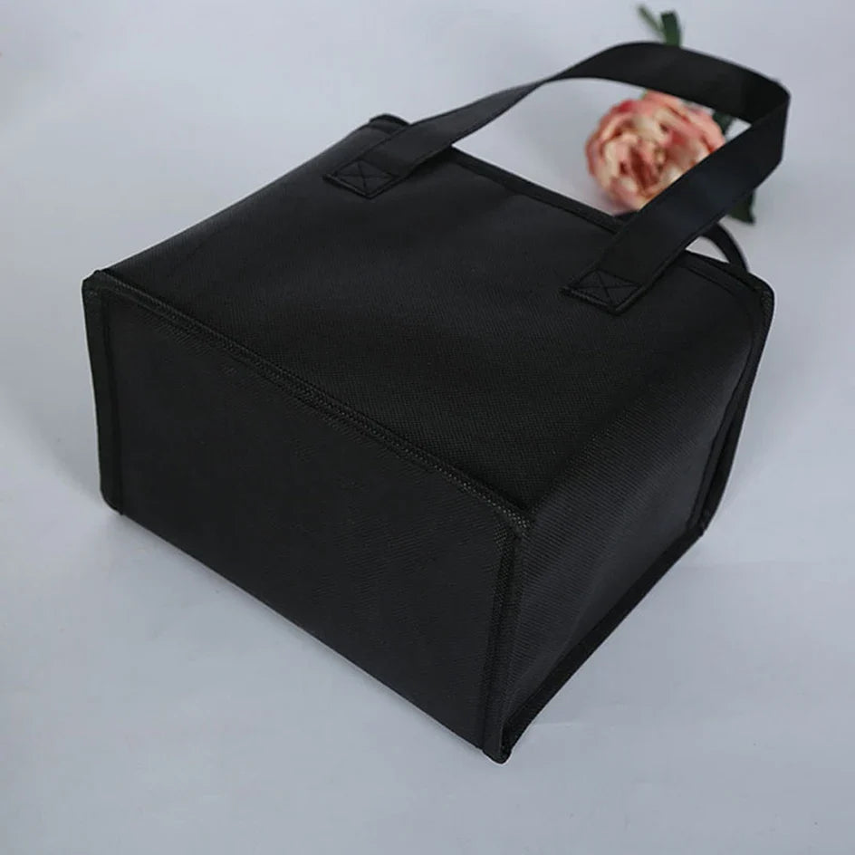 Portable Folding Lunch Cooler Bag - Insulated Picnic Ice Pack Thermal Food and Drink Carrier