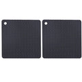 2/4 PCS Multifunction Heat Resistant Silicone Mat Drink Cup Coasters Nonslip Pads Pot Holder Table Placemat Kitchen Accessories