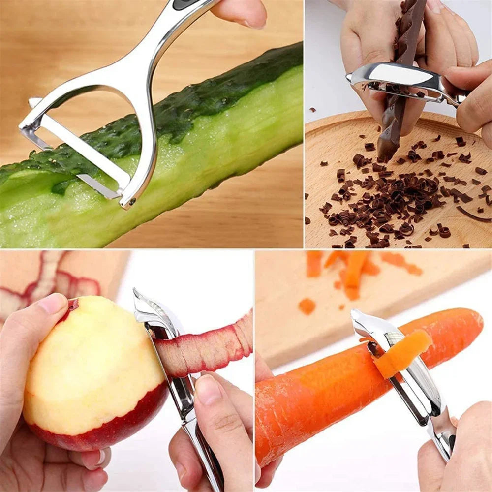 Grater for Vegetables Vegetable and Fruit Peeling Knife Kitchen Gadgets Multifunction Stainless Steel Peeler Tools Household Use