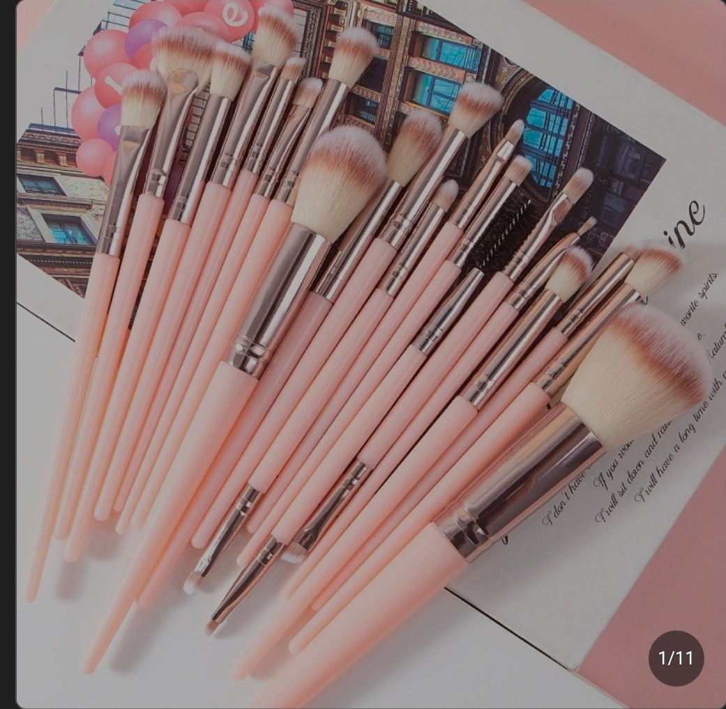 25PCS Makeup Brush Set - Full Set Display