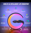 Intelligent G-Shaped LED Lamp with RGB lighting and app control