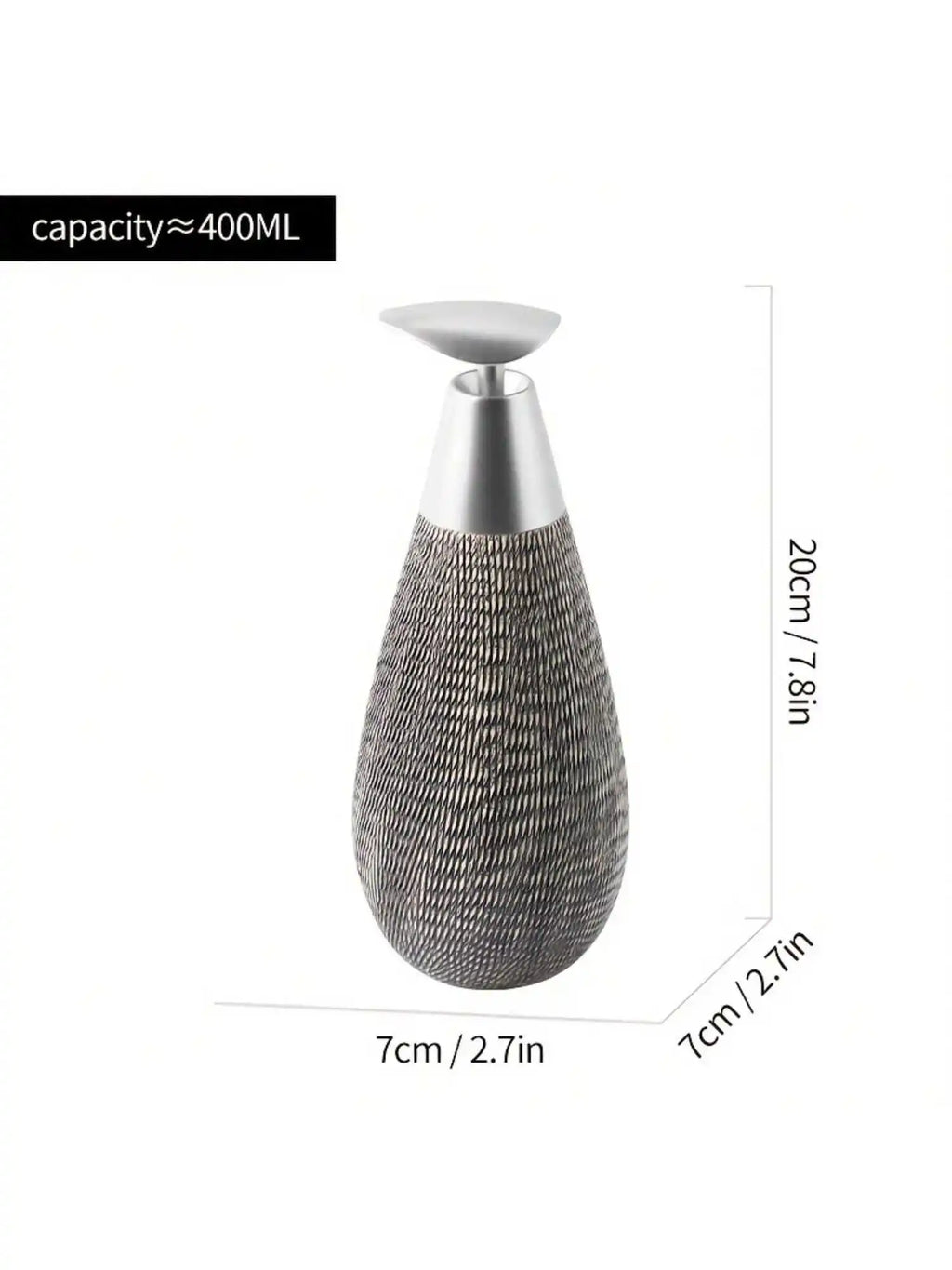 Creative Retro Style Ceramic Push-Type Soap Dispenser With Pump,  Hand Soap Bottle, Suitable For Bathrooms Kitchens And Toilets
