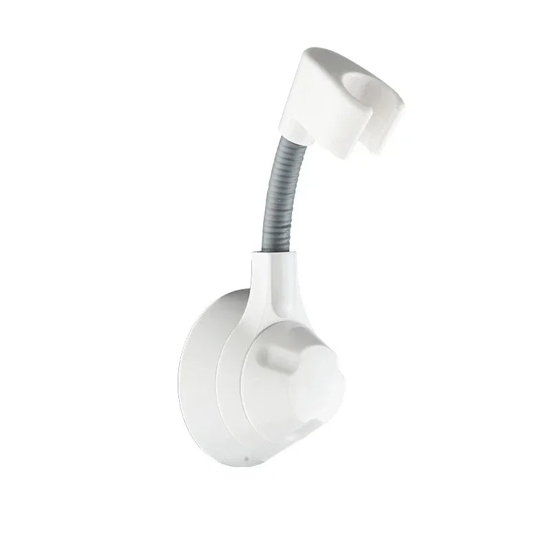 Suction Cup Shower Holder Adjustable Shower Head Holder Nozzle Handheld Holder Punch-Free Multi Angle Rotation Shower Bracket