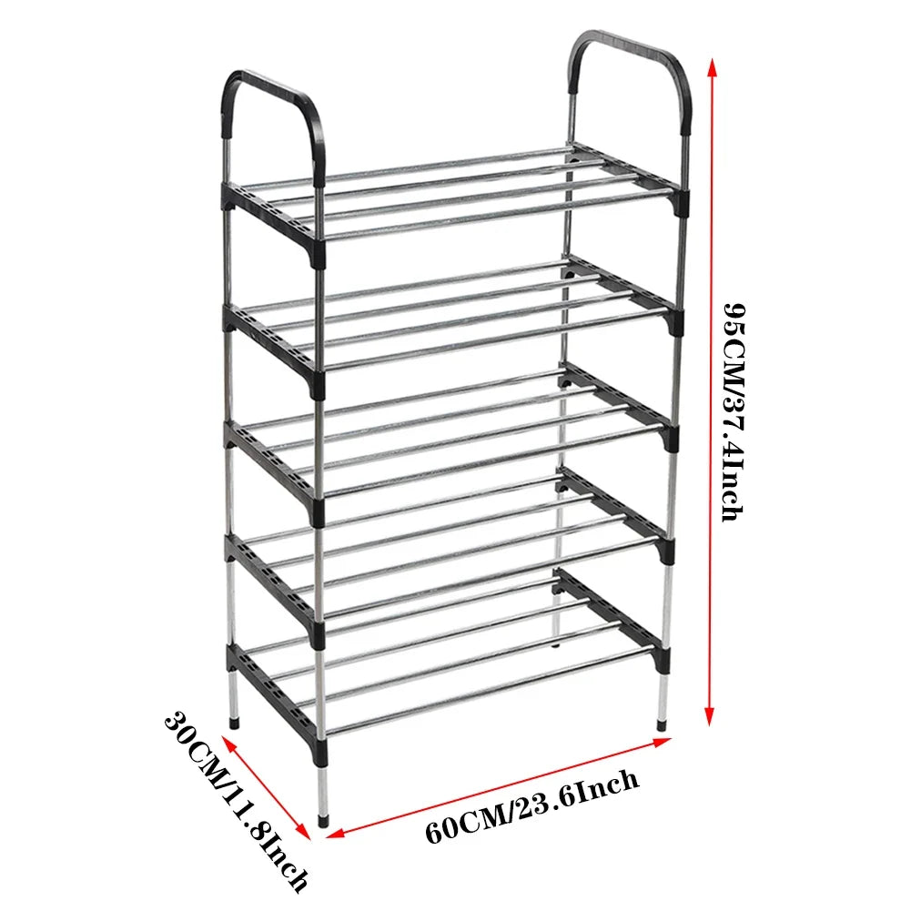 5/6 Layer Shoe Rack - Household Storage Shoes Holder
