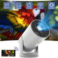 Smart Wi-Fi Mini Home Projector – HD Portable Home Theatre iOS Android Speakers