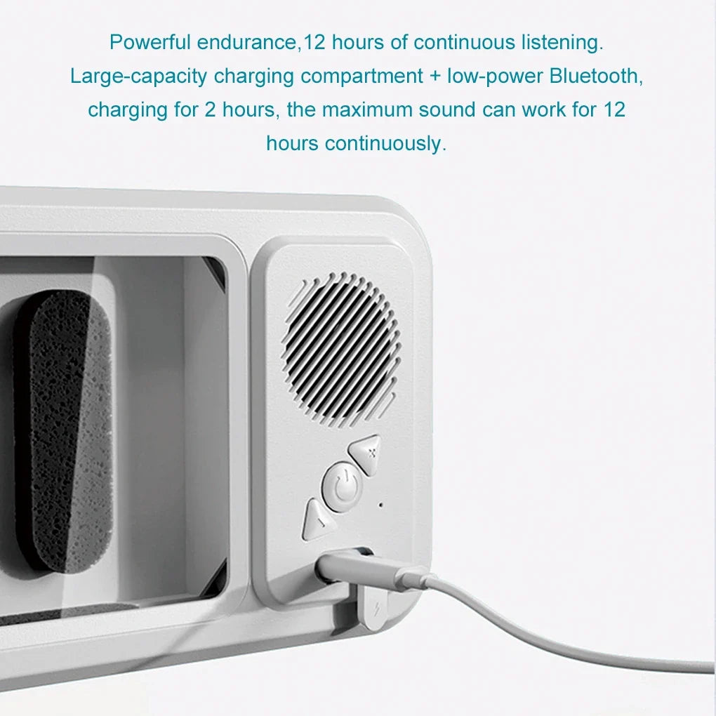 Waterproof Bluetooth Box Shower Speaker 360° Rotation