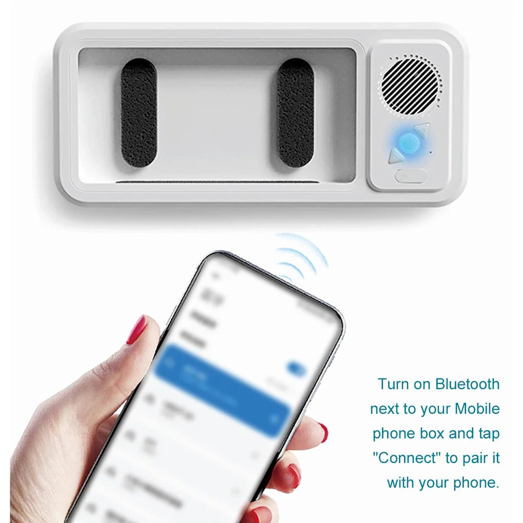 Waterproof Bluetooth Box Shower Speaker 360° Rotation