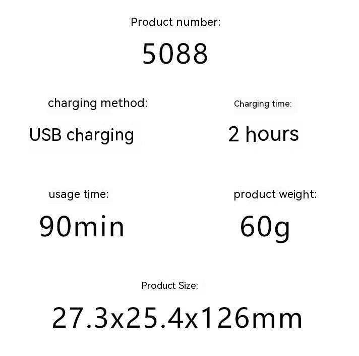 New Electric Nose Hair Trimmer Grade High Speed Motor