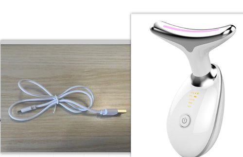 EMS Thermal Neck Lifting And Tighten Massager Electric Microcurrent