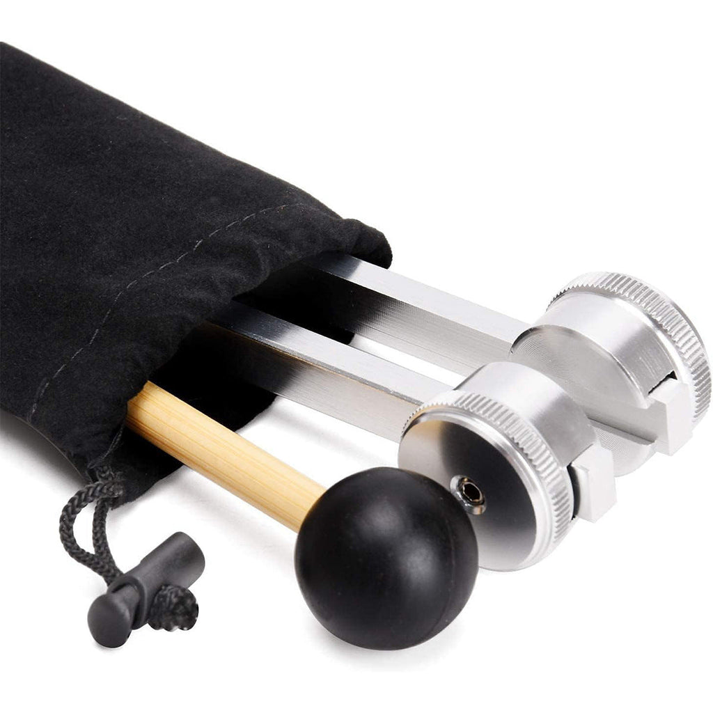 128 Hz Tuning Fork Set Weighted Bio-Acoustic Tuning Fork For Healing Chakra,Sound Therapy,Reliever Stress
