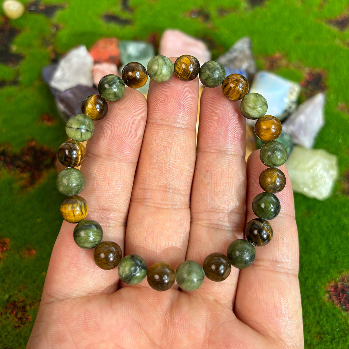 Tigereye Natural Stone Beaded Bracelet