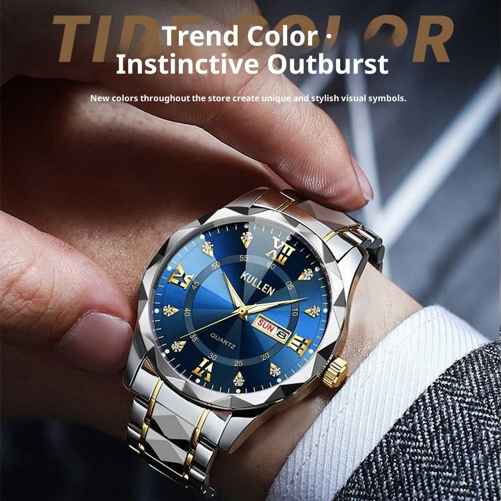 Business Advanced Waterproof Luminous Quartz Watch