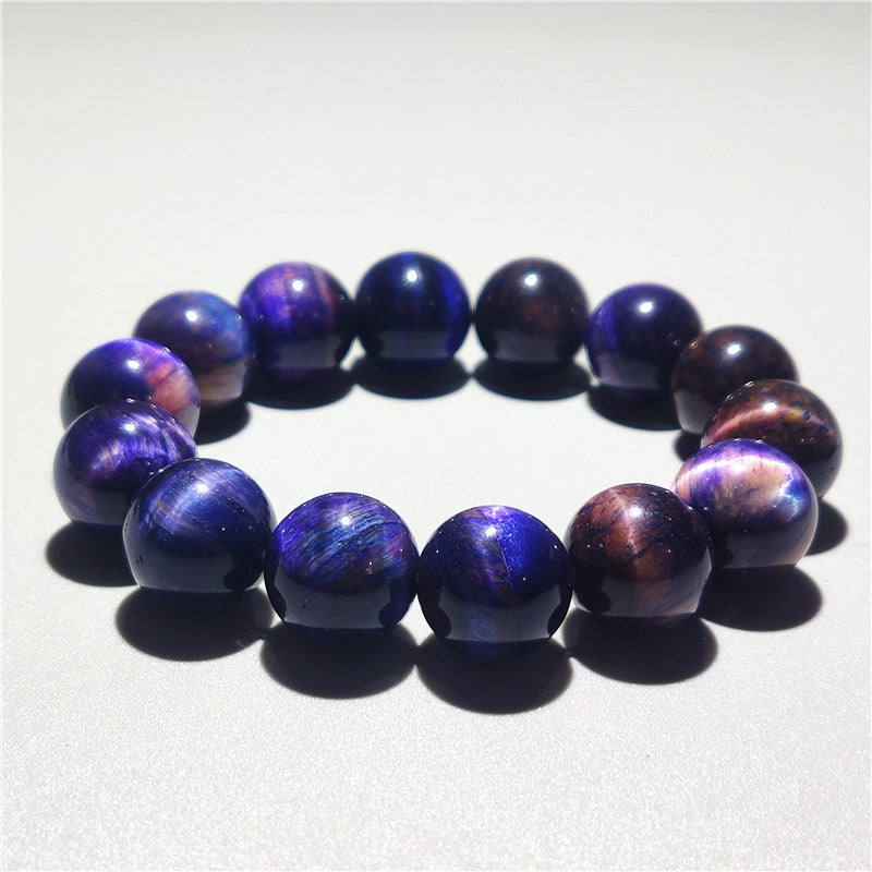 Star Sky Ball Peter Purple Tiger-eye Bracelet