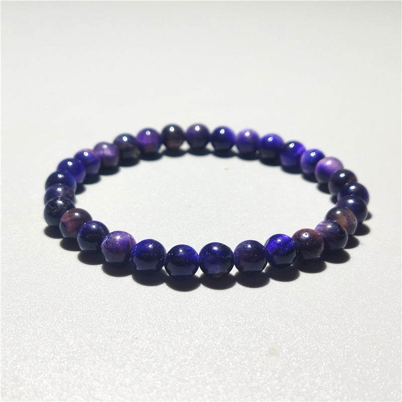 Star Sky Ball Peter Purple Tiger-eye Bracelet