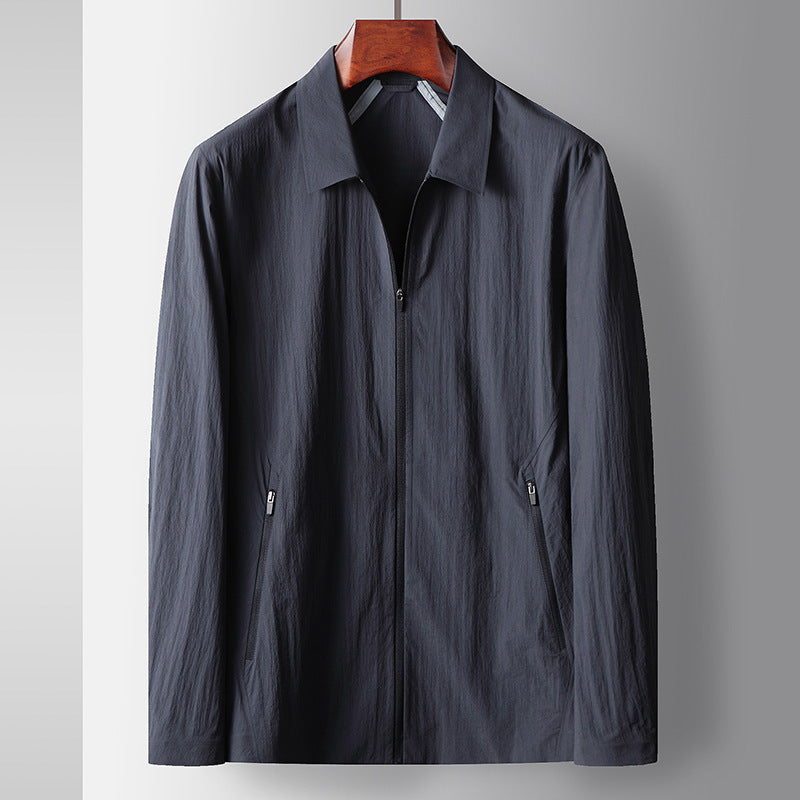 Men's Jacket Spring And Summer Lapel Seamless