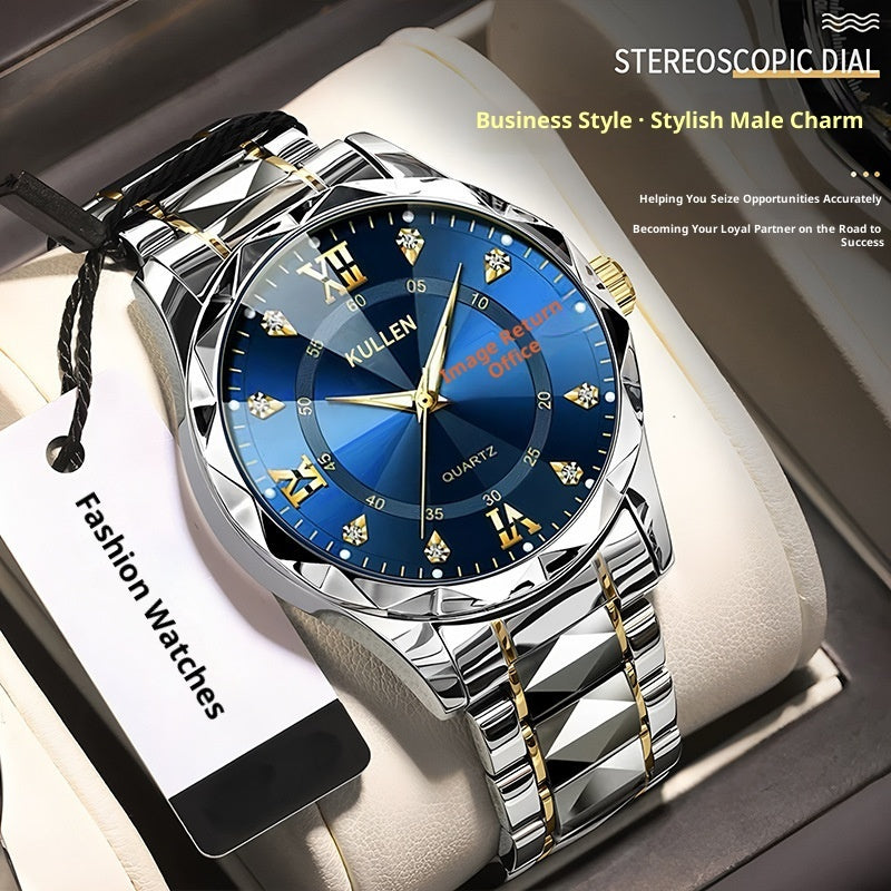 Business Advanced Waterproof Luminous Quartz Watch