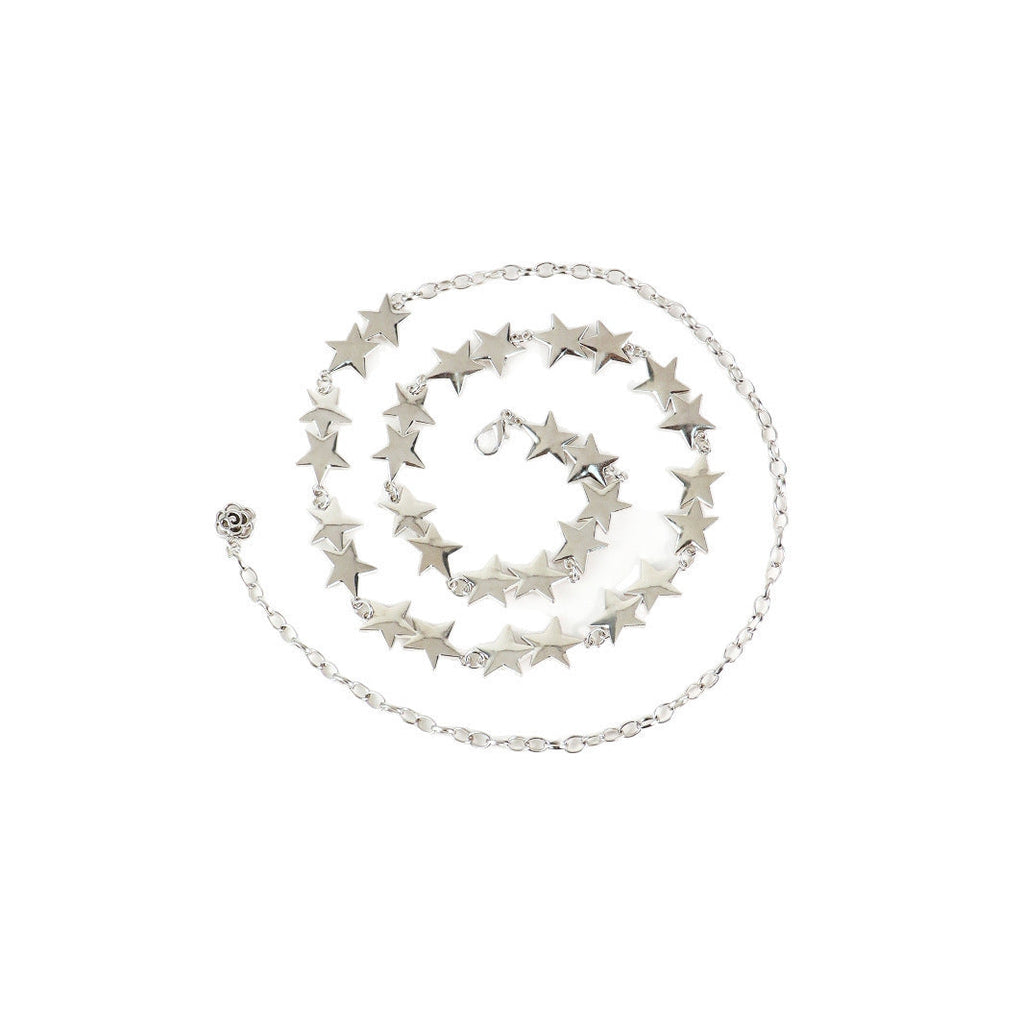 2025 New Retro Metal Star Waist Chain Women's Accessory