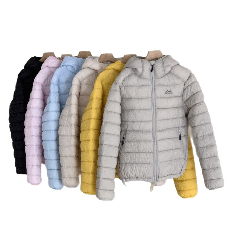 Outdoor Fashion Casual Hooded Cotton-padded Jacket