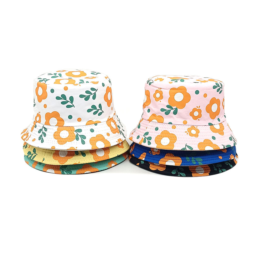 Fisherman Boys And Girls Printing Bucket Hat