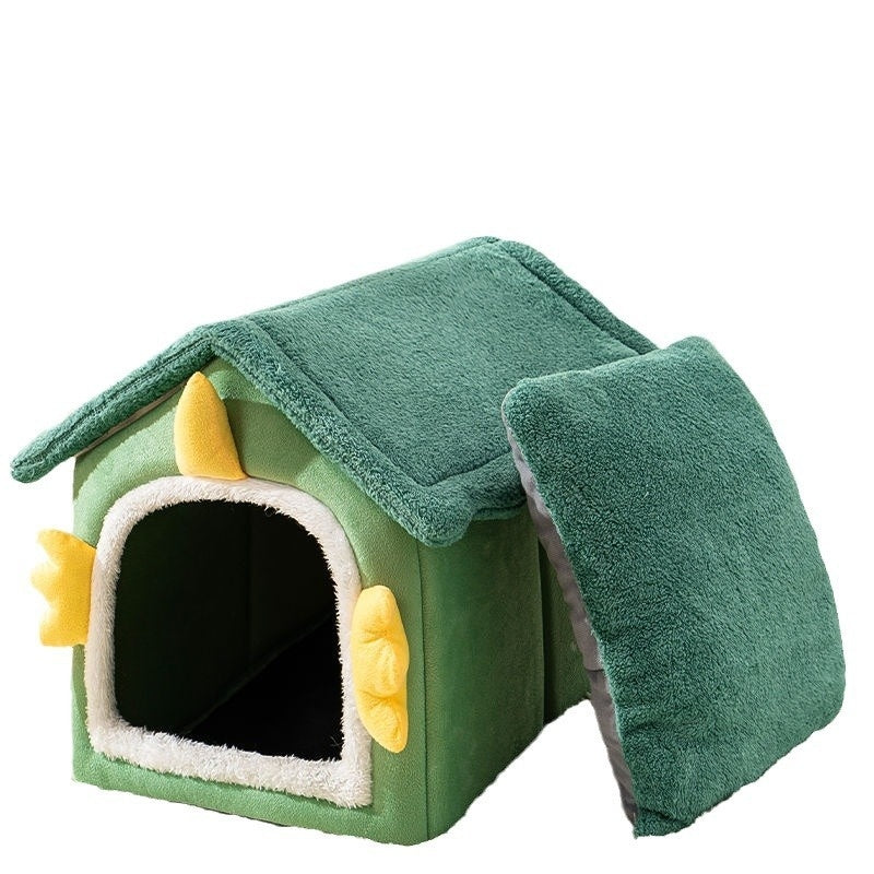 Cat Nest Winter Warm Closed Super Big Four Seasons Universal