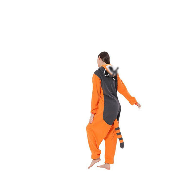 Fleece Thermal Loungewear Cartoon Onesie Pajamas