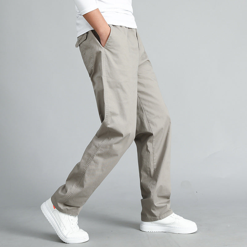 Men's Fall Winter Overalls Casual Straight
