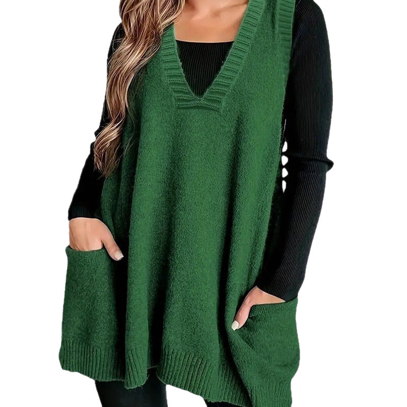 Loose Plus Size Sleeveless Pullover Casual Fashion