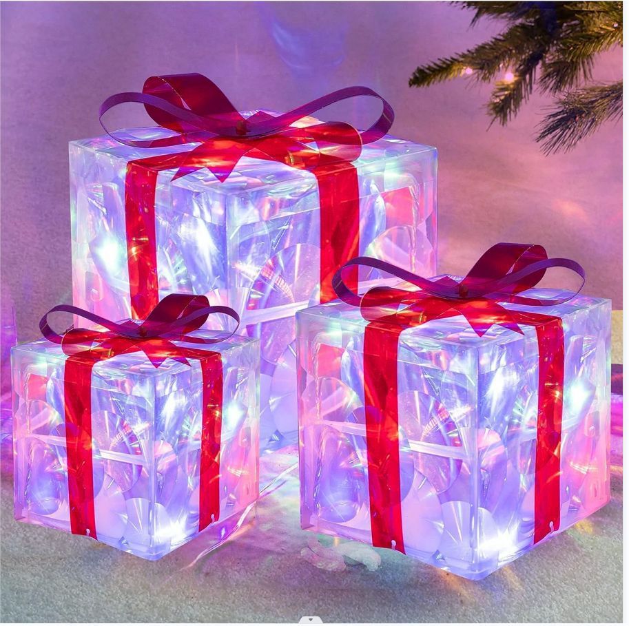 Luminous Christmas Gift Box