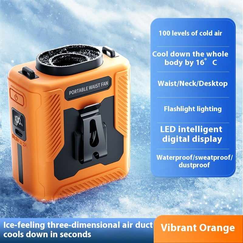 Outdoor Portable Cooling Fan Wrist Hanging