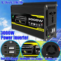 Inverter 12V To 220V110V3000W Vehicle Solar Power Conversion Inverter Off-grid High Frequency Correction