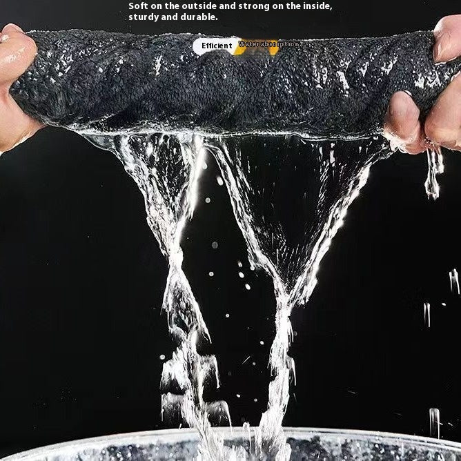 Towel Microfiber Car Beauty Car Towel Not Easy To Shed Hair Thickened Absorbent Seamless Car Cleaning Cloth
