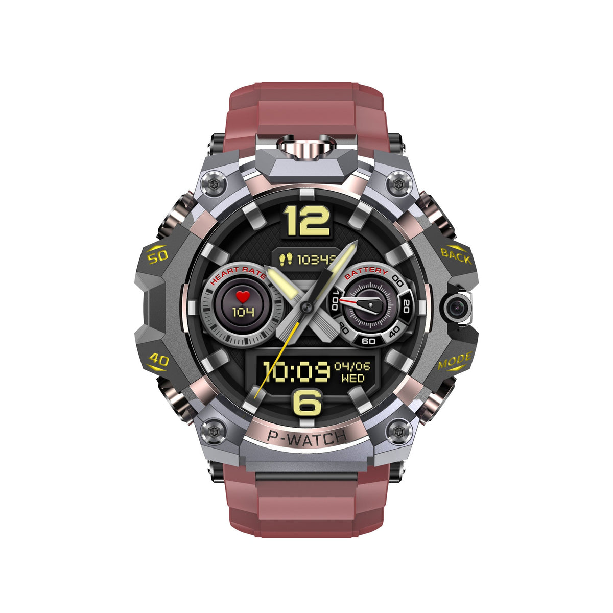 Waterproof Smart Watch HD Dual Camera