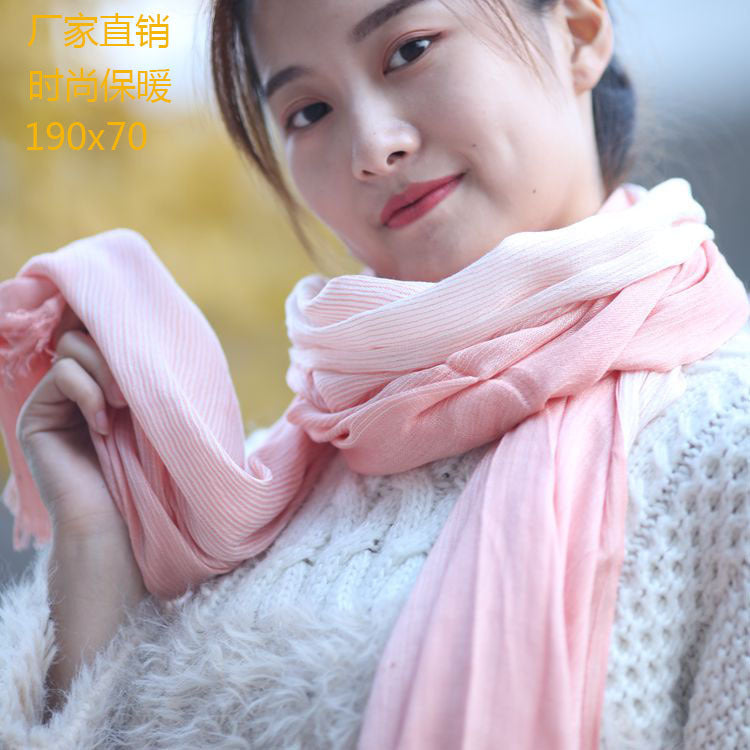 All-matching Art-style Striped Scarf For Women