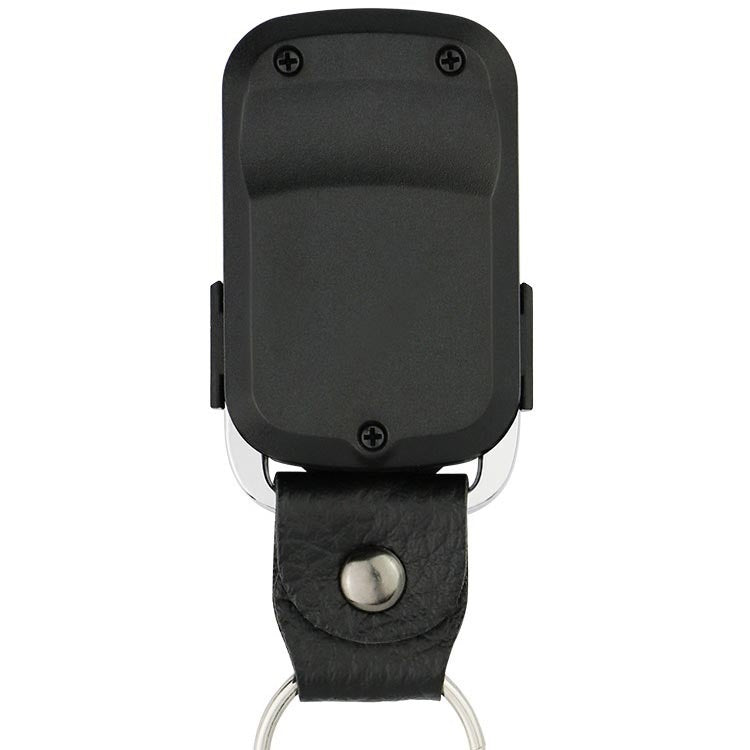 Metal Copy Leather Ring Remote Control Garage Door Wireless Remote Control