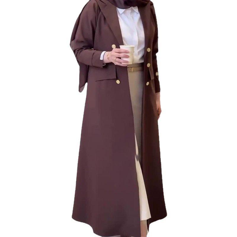 New Designer Model Comfortable Mid-length Women's Trench Coat